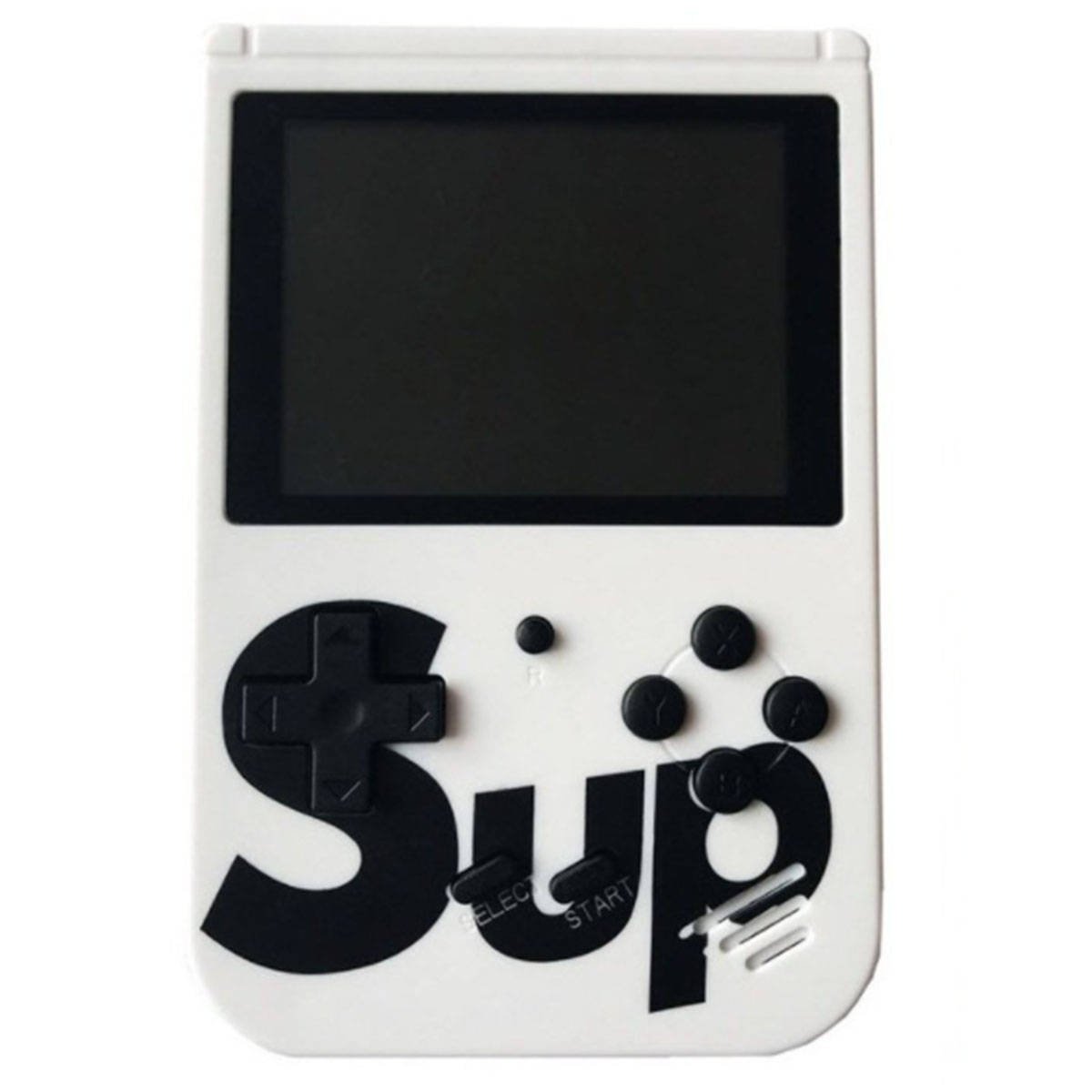 Konsola Retro Mini 400 Gier, przenośna BIAŁA - obrazek 2