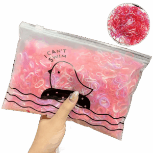 Zestaw Gumek do włosów 1000 Sztuk Mix Kolorów typ XXXVII