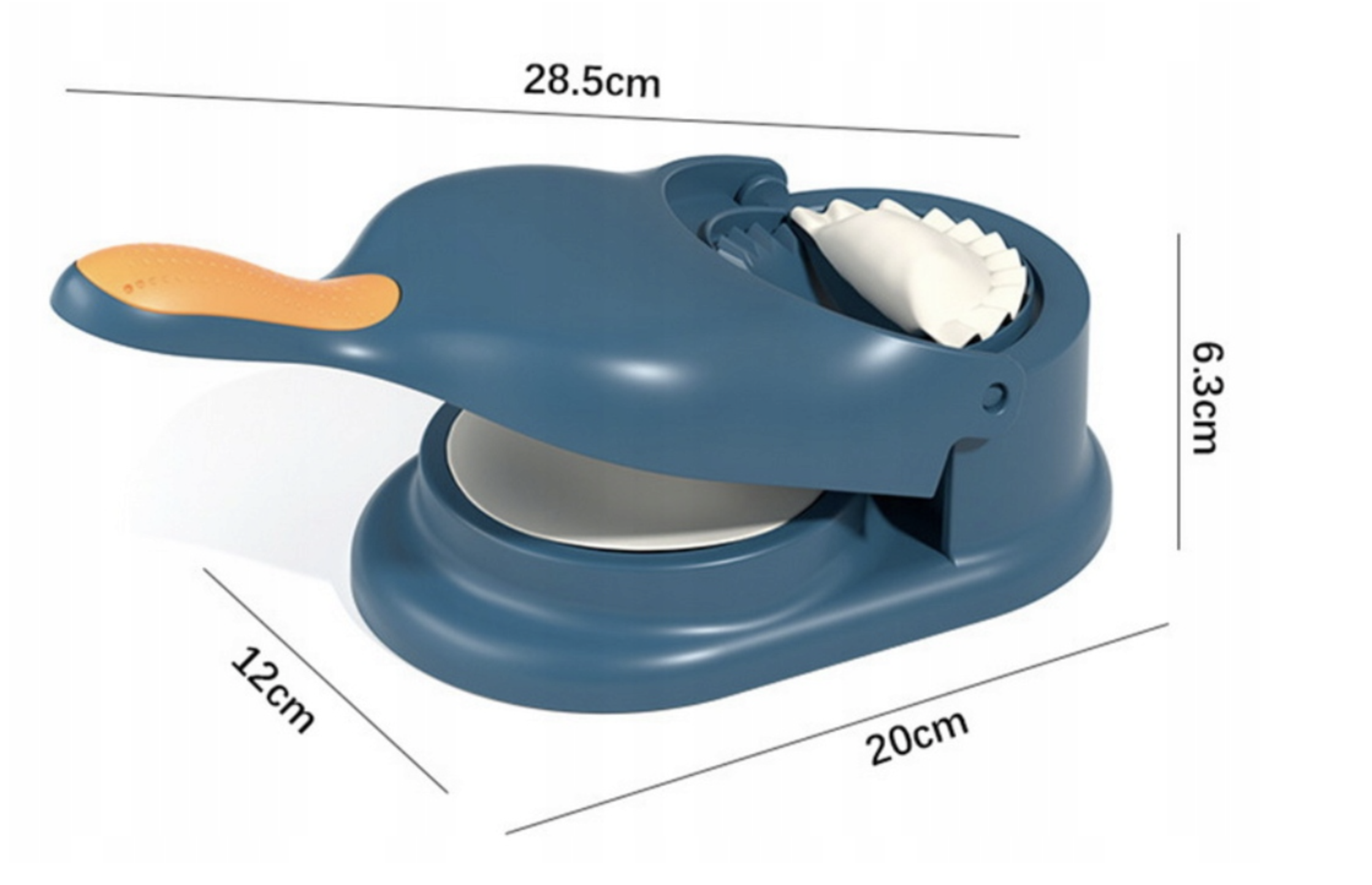 Forma, Maszynka do Lepienia Pierogów 2w1 - Niebieska - obrazek 4