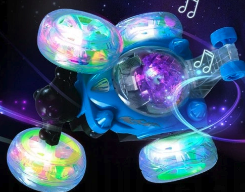 Samochód Zdalnie Sterowany Twister Akrobata - niebieski - obrazek 4