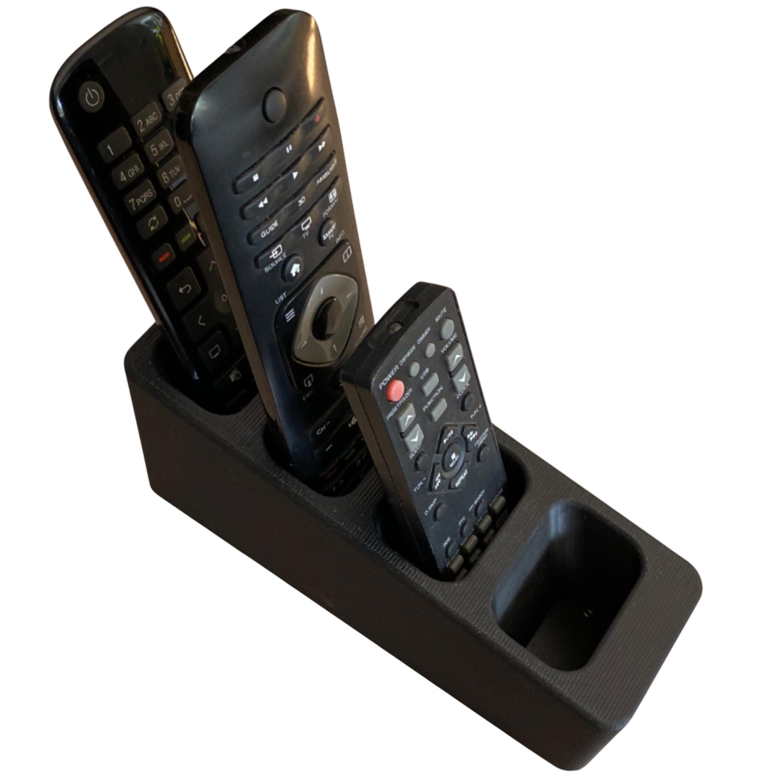 Organizer na piloty – stojak 3D na piloty do TV, dekodera i innych urządzeń