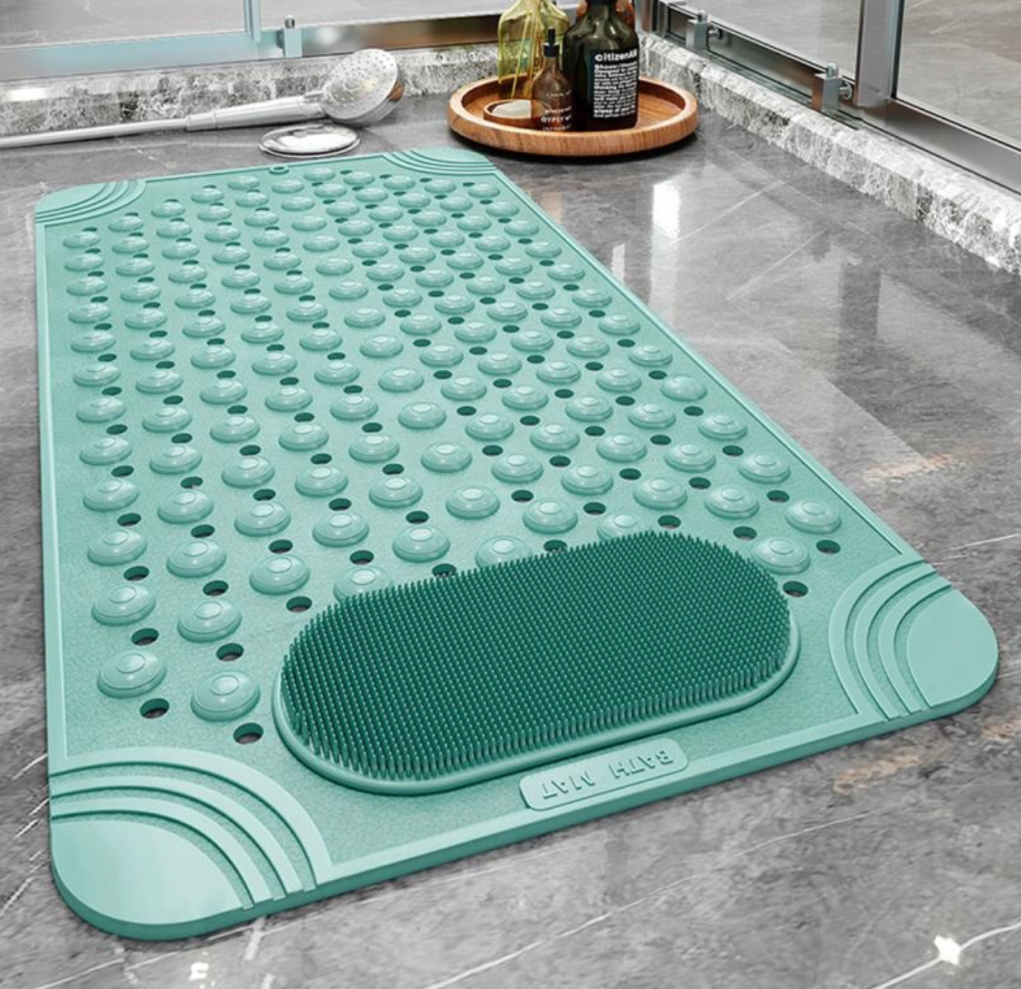 Mata Antypoślizgowa do łazienki, Zielona - obrazek 4