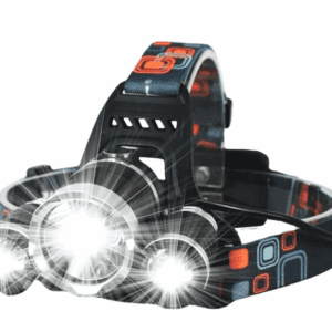 Latarka czołowa 3xLED Lampka na głowę 1000 LUMEN, 300m zasięg