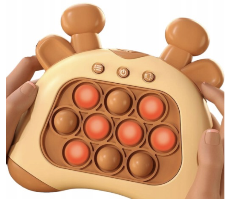 Elektroniczna, Antystresowa Gra Zręcznościowa Pop It - Żyrafa - obrazek 4