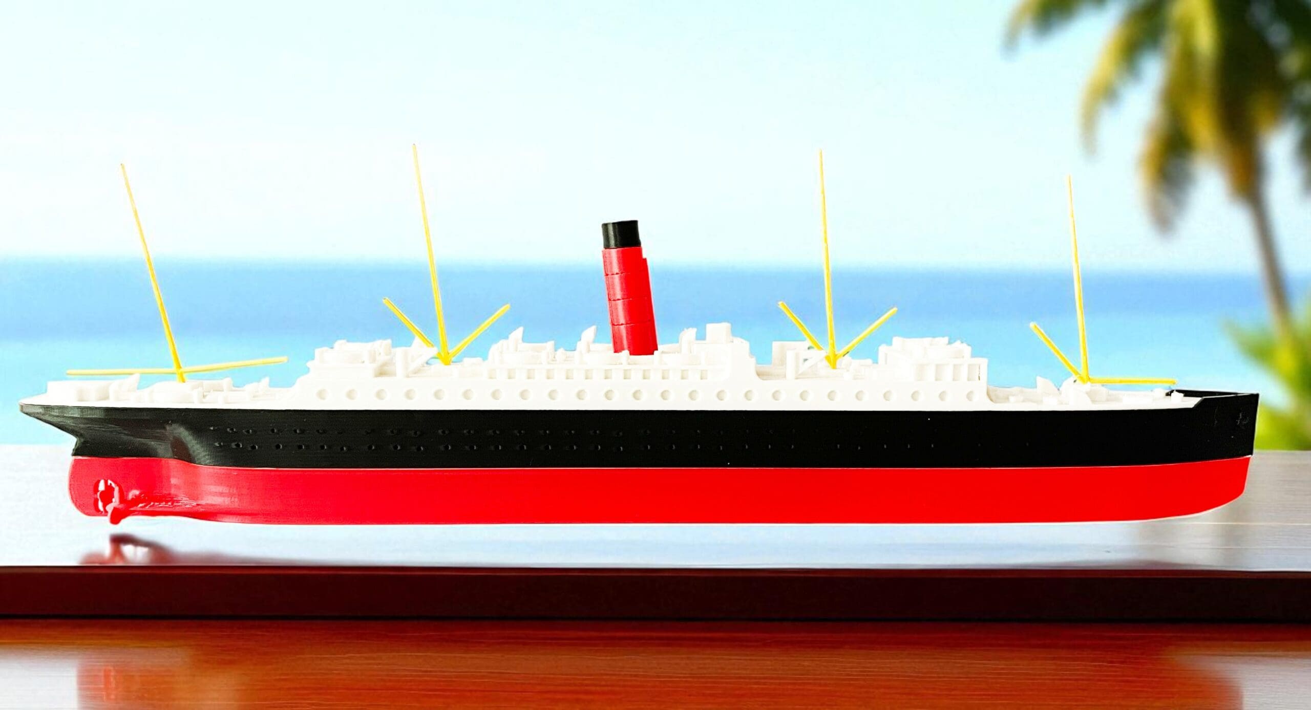 RMS Carpathia 23 cm - Model Kolekcjonerski 3D ! (Skala 1:1000) - obrazek 6