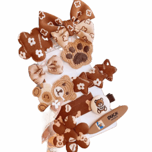 Komplet spinek, wsuwek do włosów Dziewczęcy Beż typ XXIV