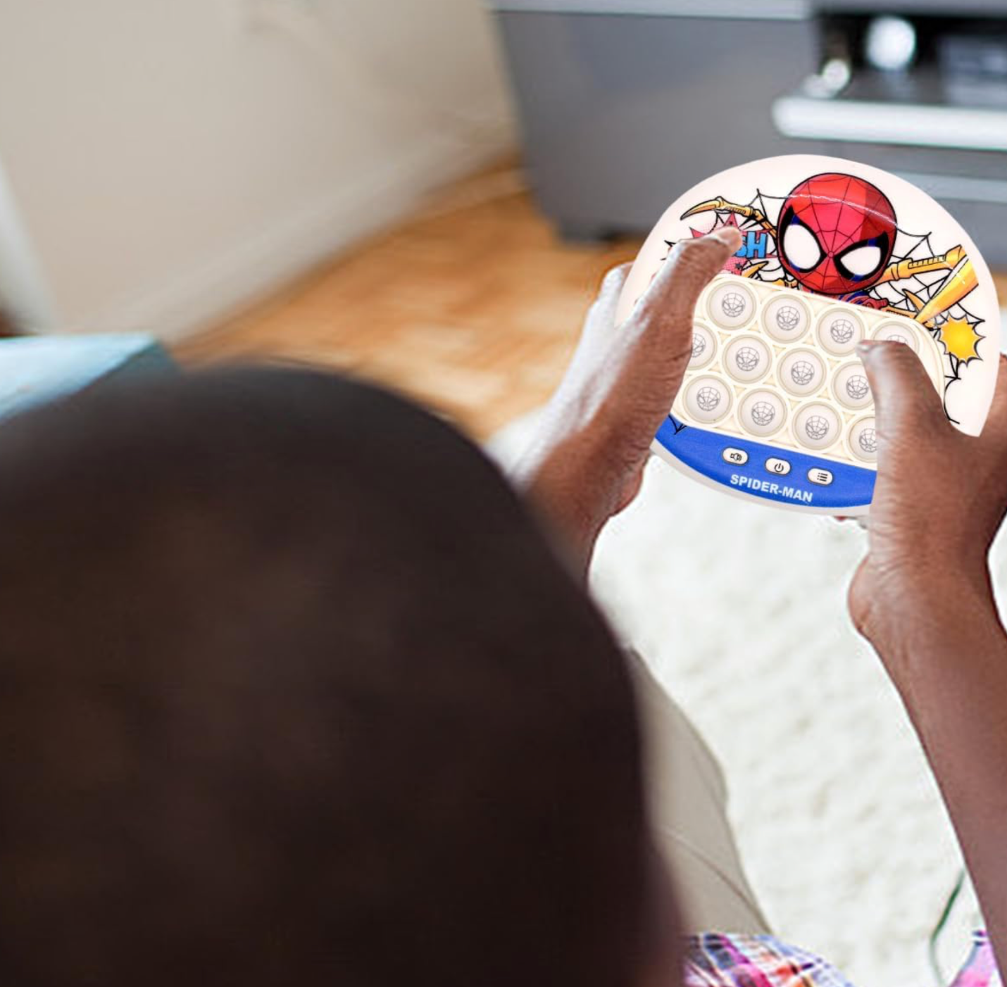 Elektroniczna, Antystresowa Gra Zręcznościowa Pop It - Spider Man II - obrazek 4