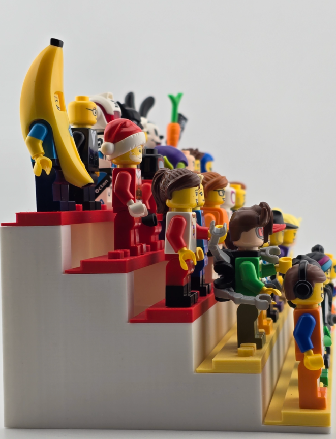 Stojak i organizer na figurki kolekcjonerskie - Mini Figure Display & Storage - obrazek 4