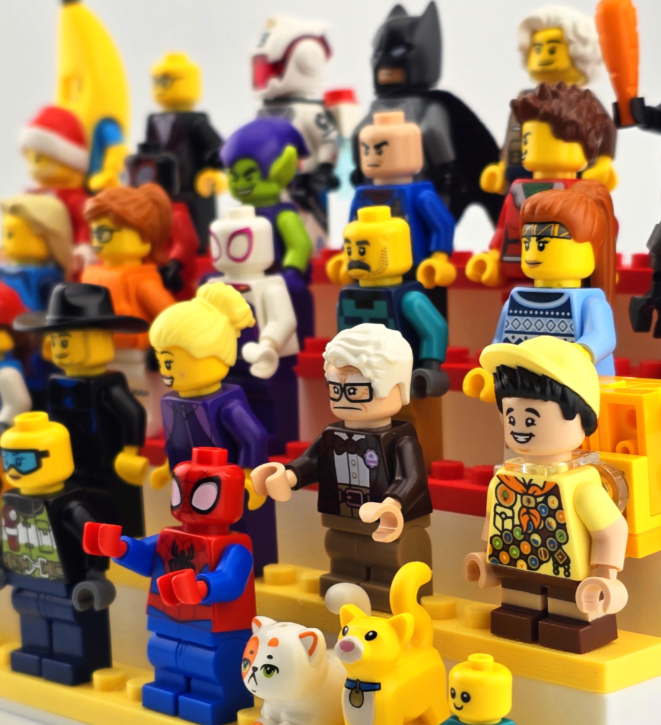 Stojak i organizer na figurki kolekcjonerskie - Mini Figure Display & Storage - obrazek 9