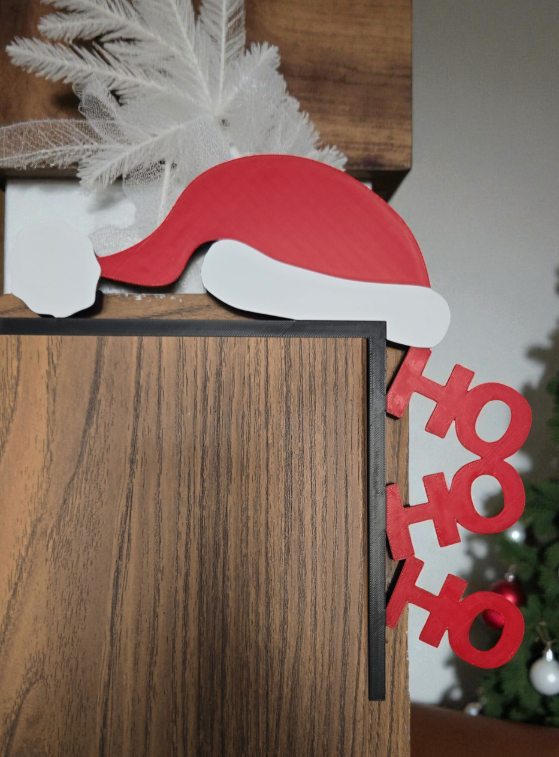 Ozdoba świąteczna na drzwi HoHoHo - Prawa - obrazek 4