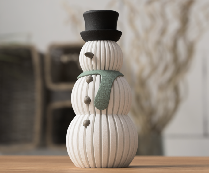 Dekoracyjny bałwanek LED - Świąteczny Bałwanek - obrazek 4