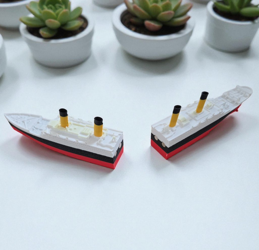 Model RMS Titanic – składany model statku z magnesami 27 cm skala 1:1000 - obrazek 4