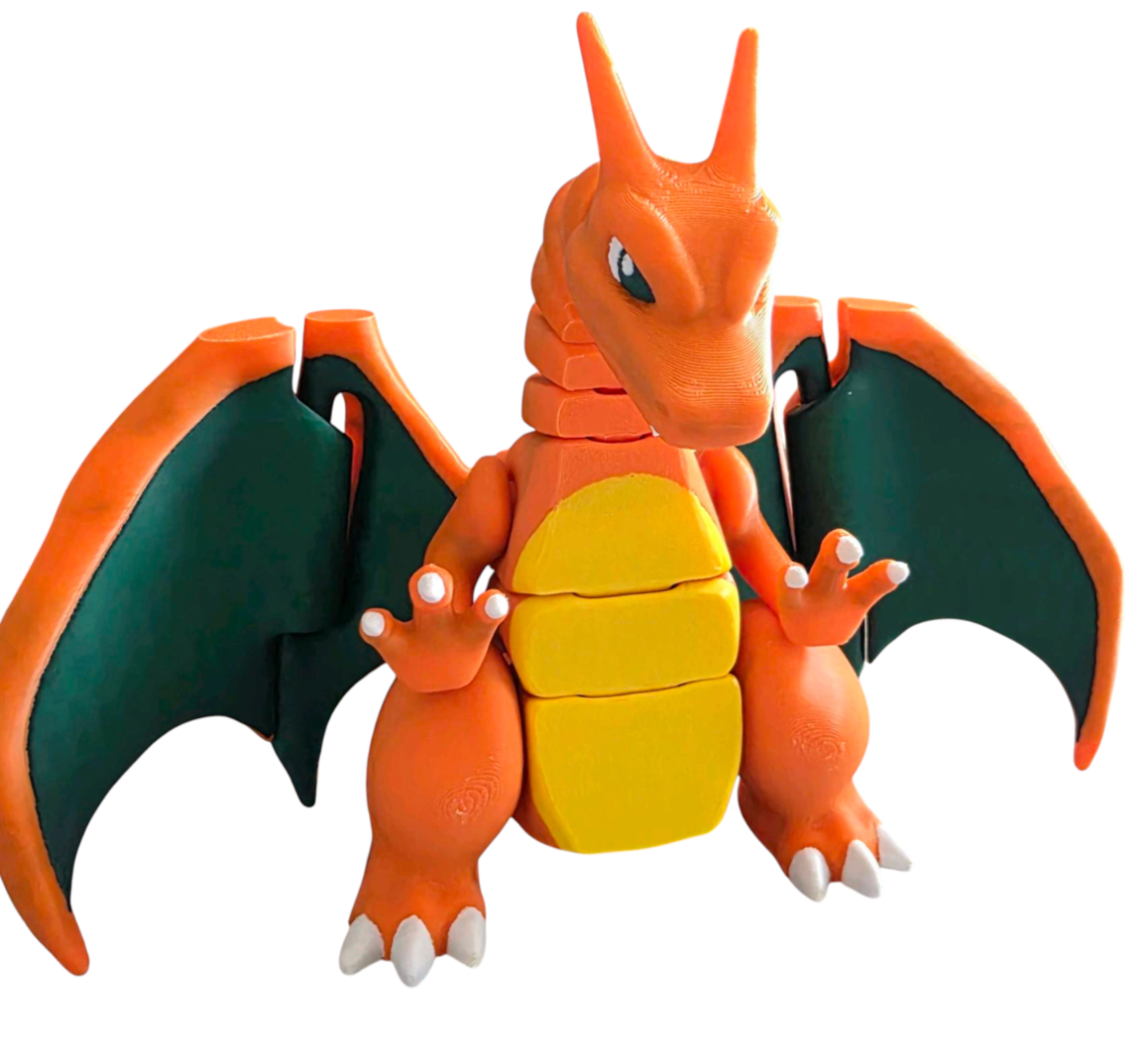 Ruchoma figurka Pokémon Charizard -  kolekcjonerska zabawka ...