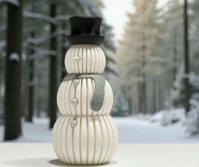 Dekoracyjny bałwanek LED - Świąteczny Bałwanek - obrazek 5