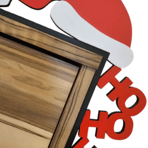 Ozdoba świąteczna na drzwi HoHoHo - Prawa