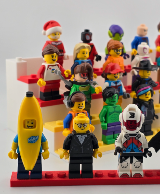 Stojak i organizer na figurki kolekcjonerskie - Mini Figure Display & Storage - obrazek 3