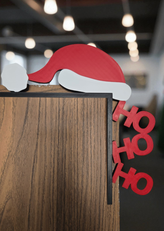 Ozdoba świąteczna na drzwi HoHoHo - Prawa - obrazek 5