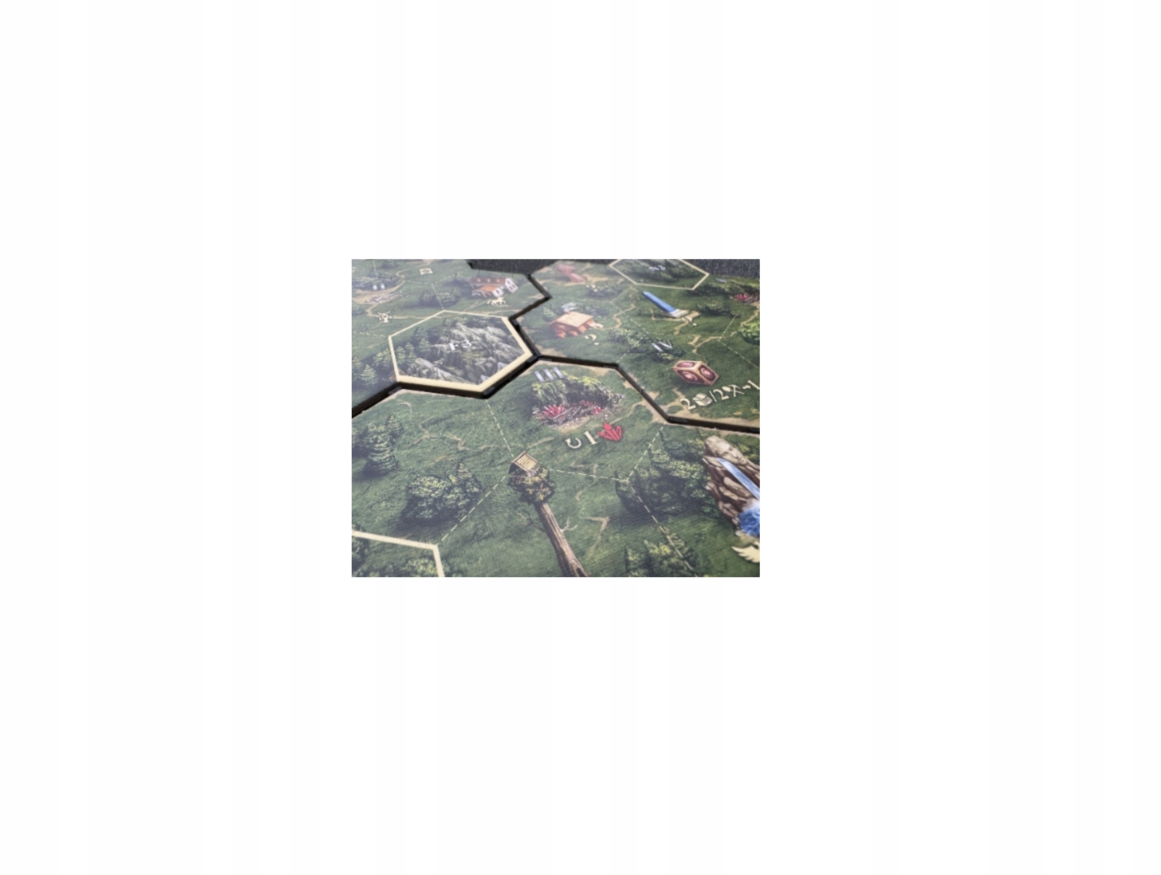 Heroes 3 - Ramka / Podstawka Pod Kafle Terenu - 12 szt. Gra Planszowa - obrazek 9