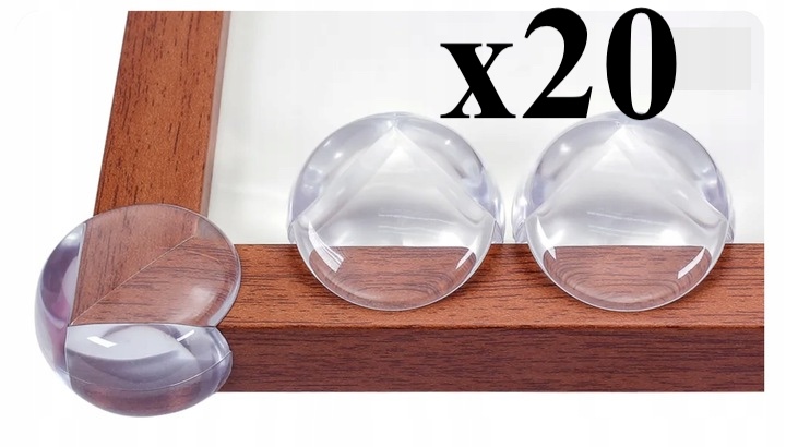 Narożnik ochronny silikonowy - 20 szt