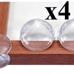 Narożnik ochronny silikonowy - 4 sztuki