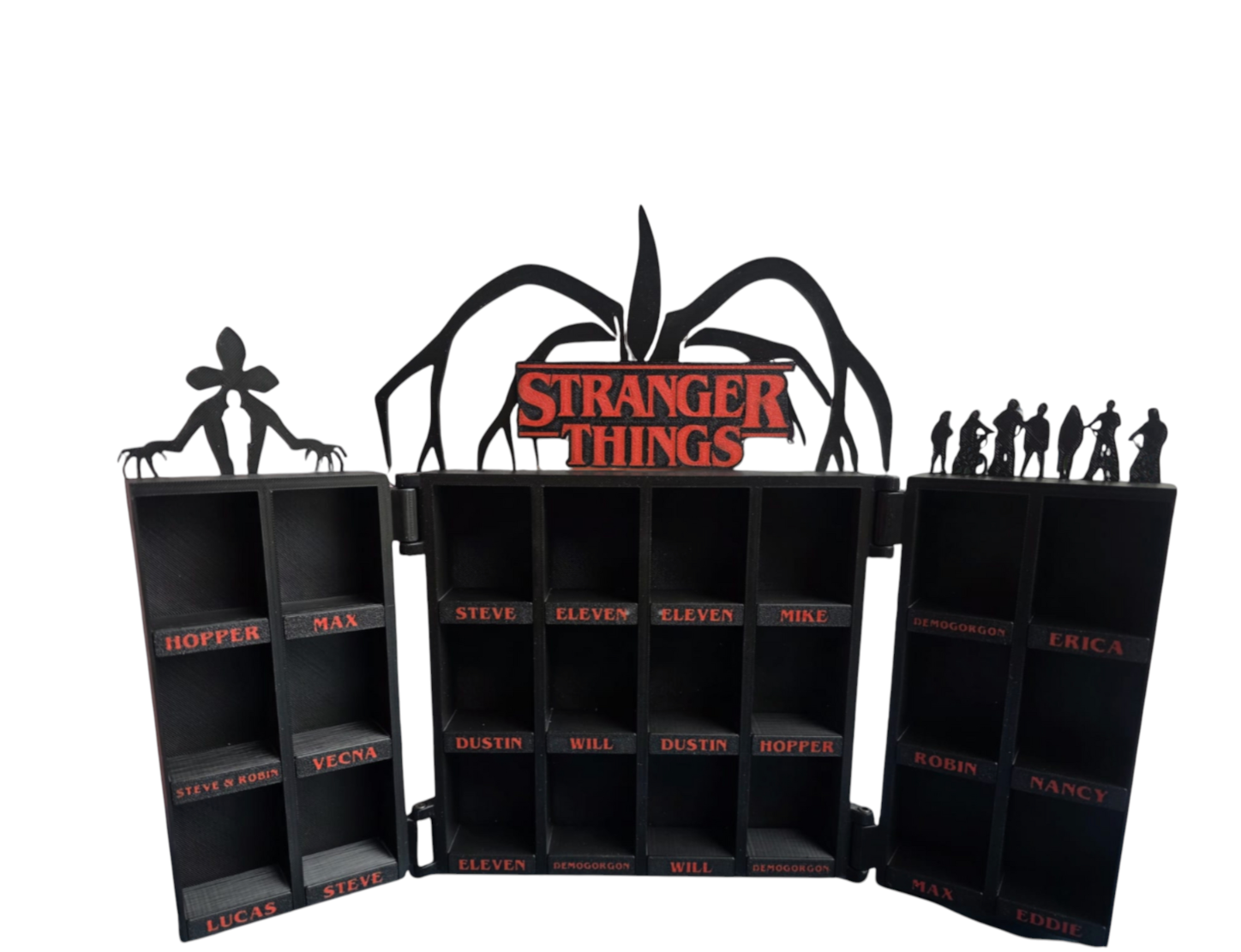 Składana Skrzynia Półka NA FIGURKI STRANGER THINGS