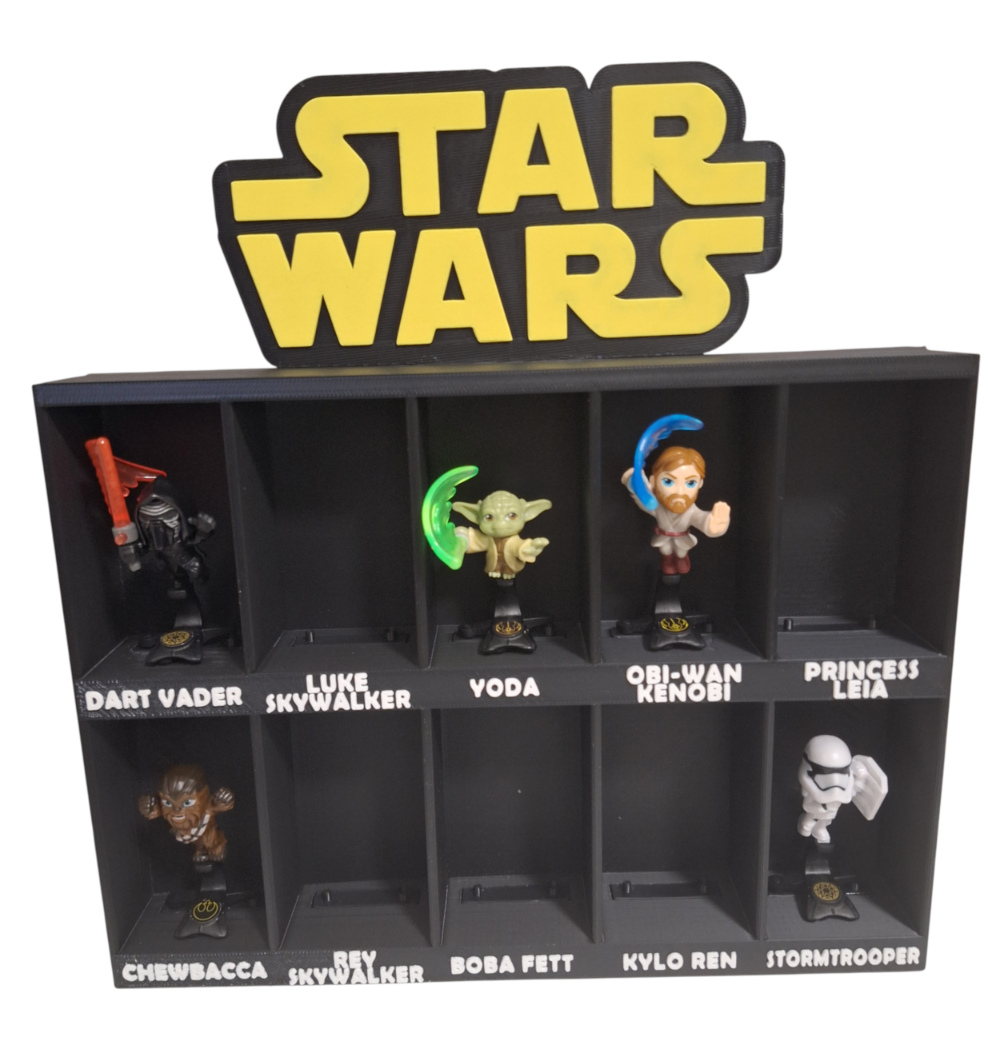 Półka / stojak ekspozycyjny na figurki STAR WARS / kolekcja ...