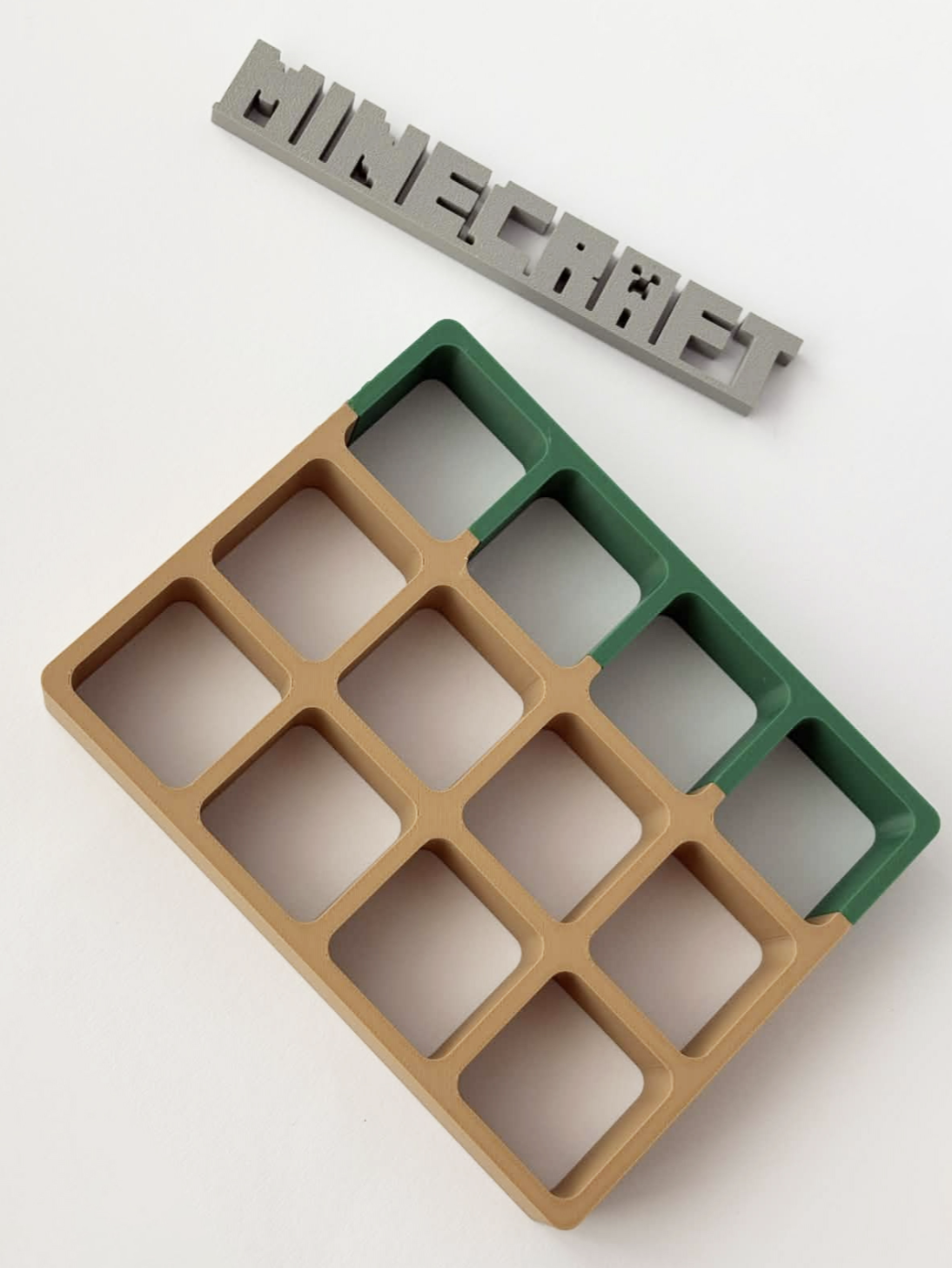 Stojak Minecraft PLA Galopi Design 4