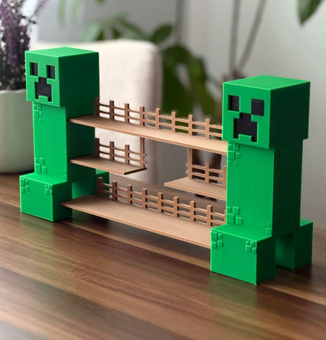 Stojak Minecraft PLA Dekoracja Biurko Druk 3D